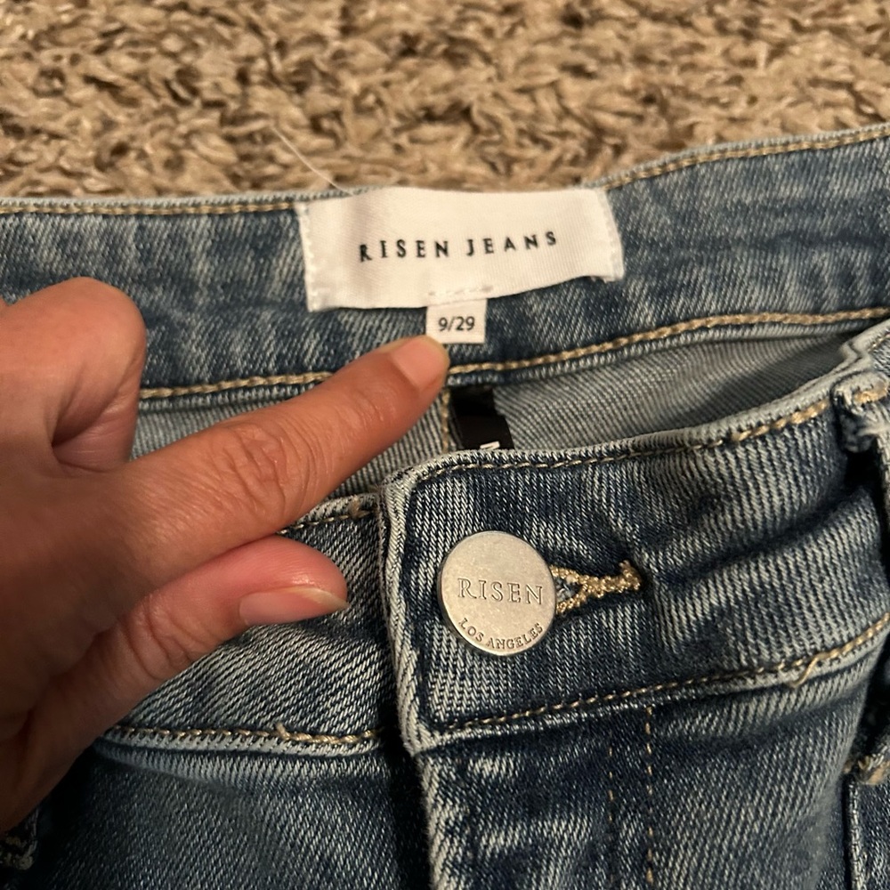 Risen Cargo Blue Jeans